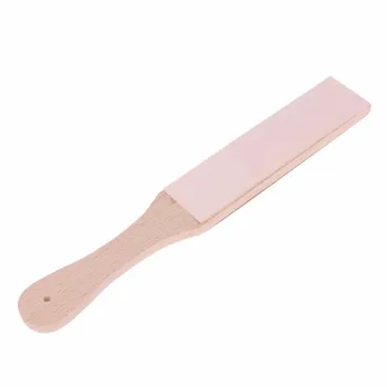 

New Double-sided Sharpening Board Shaving Razor Knife Polishing Faux Leather Tools