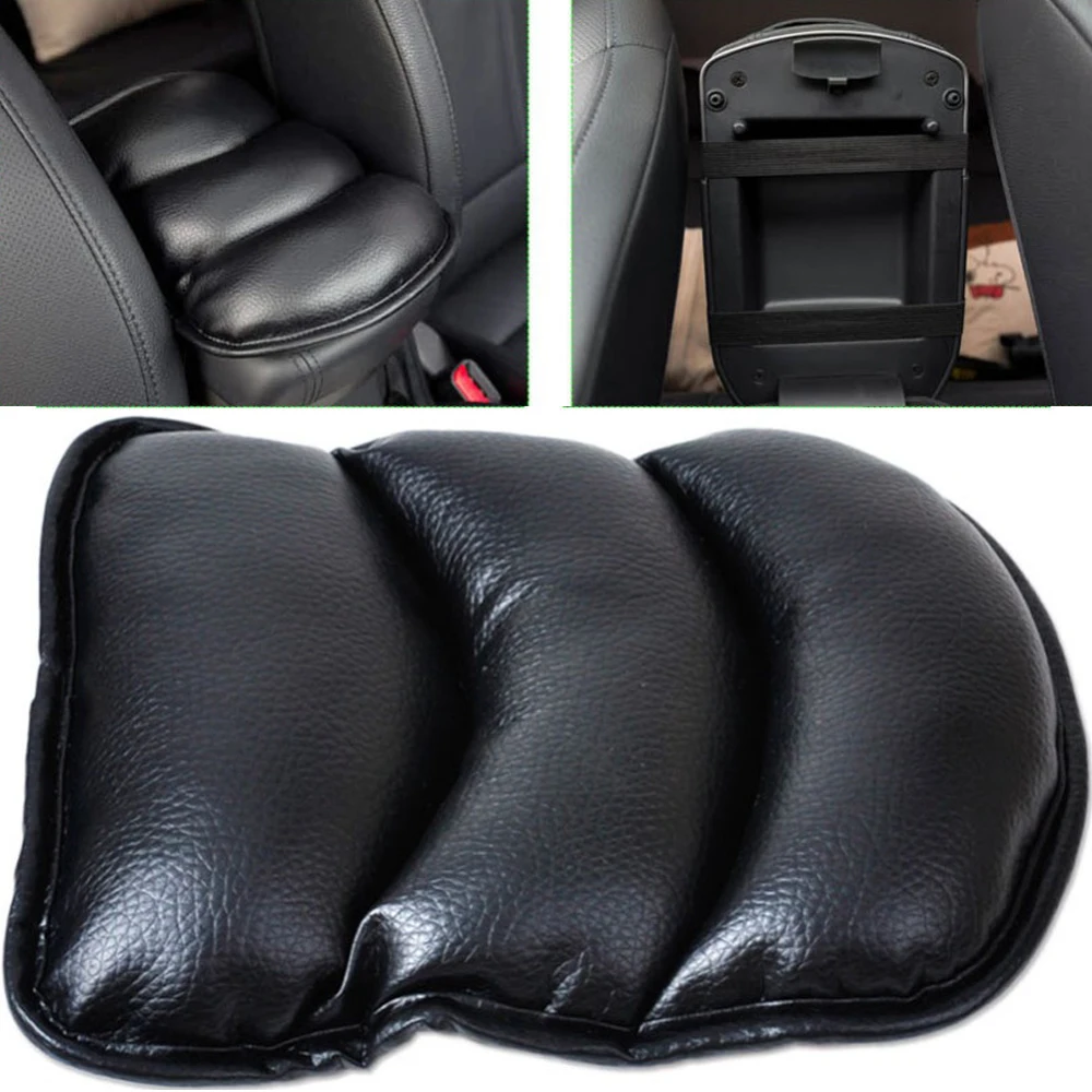

VODOOL Car Pad Mat Car Seat Cover Soft Leather Auto Center Armrest Console Box Armrest Seat High Quality Protective Pad Mat