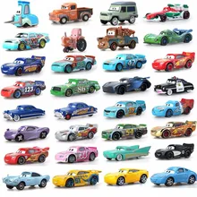Disney pixar carros 2 3 relâmpago 39 estilos, mcqueen, jackson tempestade, ramirez 1:55 diecast veículo liga de metal menino, criança brinquedos presentes