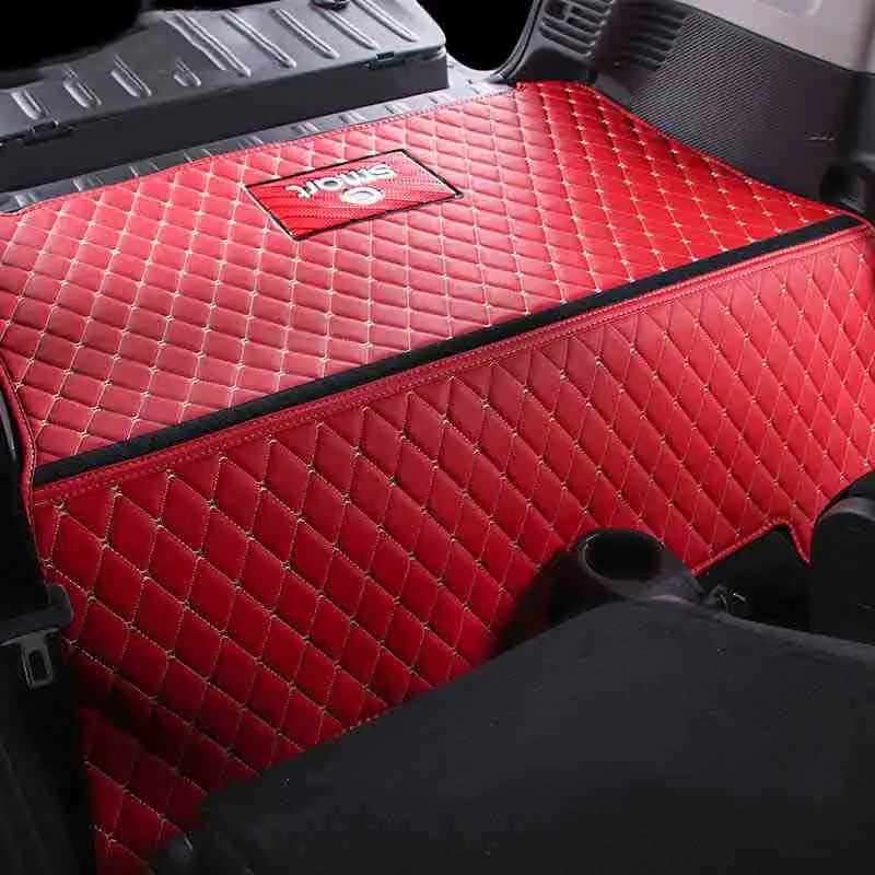 

High quality leather material Car rear mat trunk for smart 451 fortwo smart 453 fortwo 2009-2019