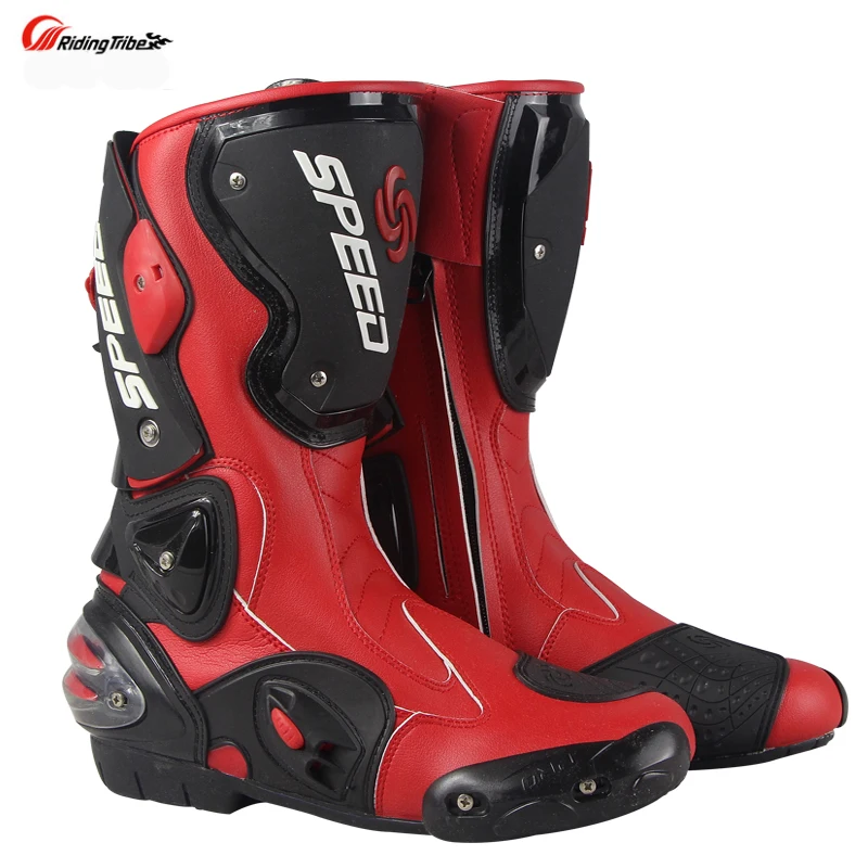 Profi Motorrad Boot Motocross Racing Mikrofaser Leder Stiefel männer Motorrad drop widerstand boot Profi Motorrad Boot Motocross Racing Mikrofaser Leder Stiefel männer Motorrad drop widerstand boot