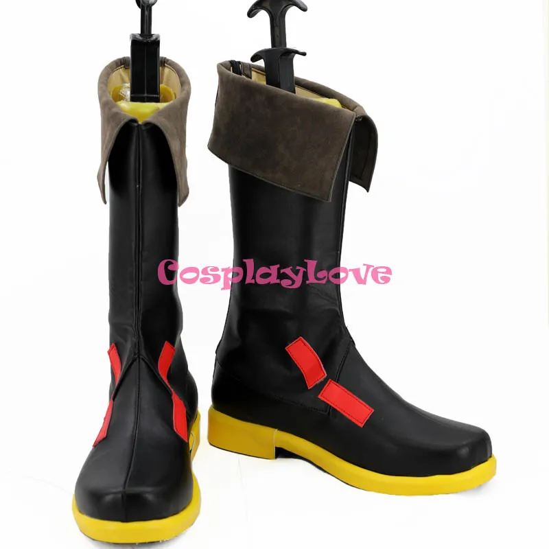 Girls Frontline M16 Black Cosplay Shoes Boots Custom Made For Hallowee Christmas CosplayLove (3)