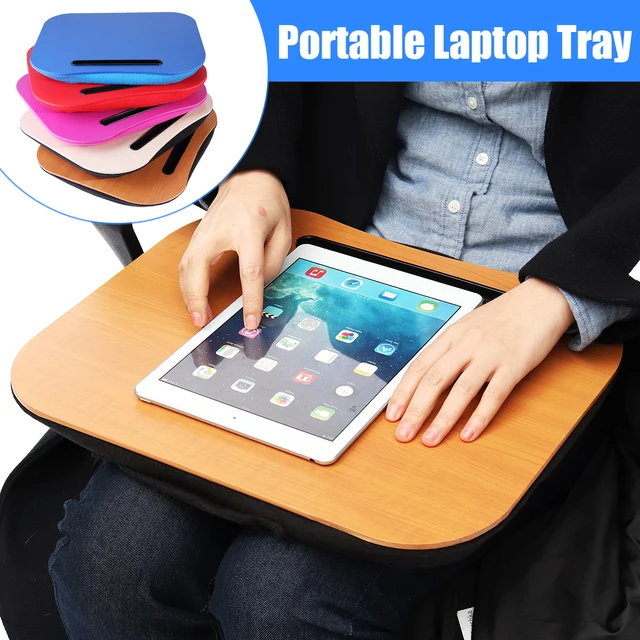 kicute desk bed cushion knee lap handy computer reading writing
