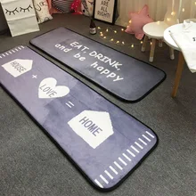 50*170 см мультяшный домашний медведь/Коврики для кошек противоскользящее спальное место коврики ковер для гостиной кухни коврик для туалета введите дверные коврики