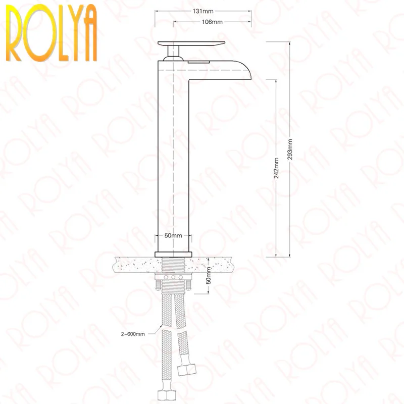 Rolya Cubix Waterfall Faucet Series (15)
