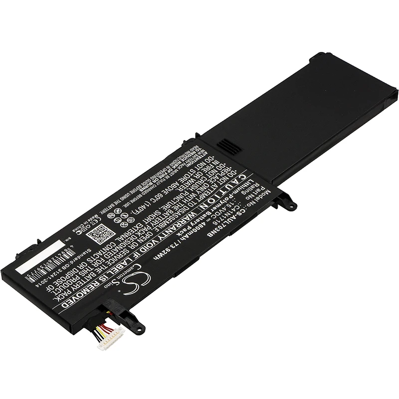 Cameron sino 4800mAh Аккумулятор для ноутбука Asus C41N1716, ноутбука