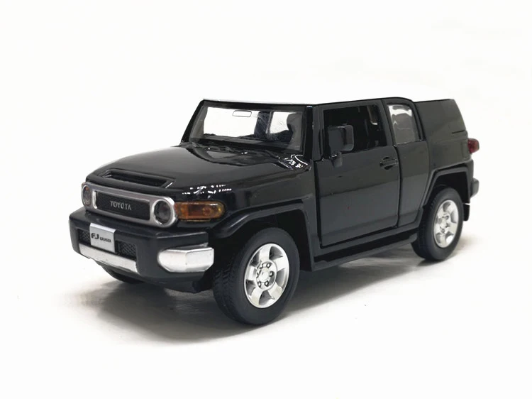 1:32 весы TOYOTA FJ Cruiser SUV литая модель металлическая игрушка модель звуковой светильник автомобиль оттягивающийся развивающие для детской коллекции подарков