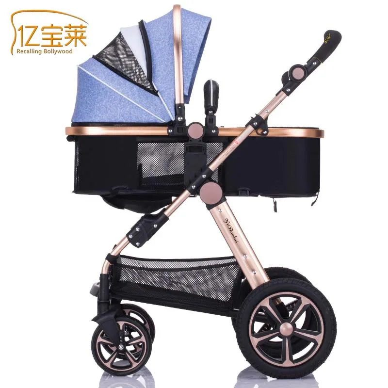 

Babyfond Baby Stroller High Landscape Can Sit And Lie trolley Shock Proof Foldable Pushchair Baby Stroller