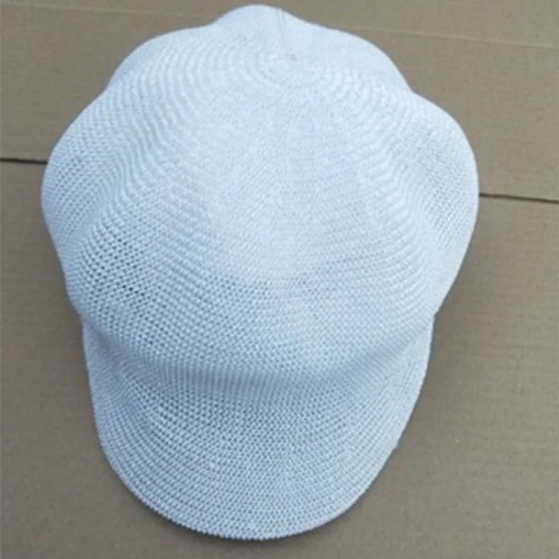 Простая шапка, Освежающая дышащая шляпа от солнца, женская шляпа, модная повседневная Уличная газетная кепка - Цвет: blue