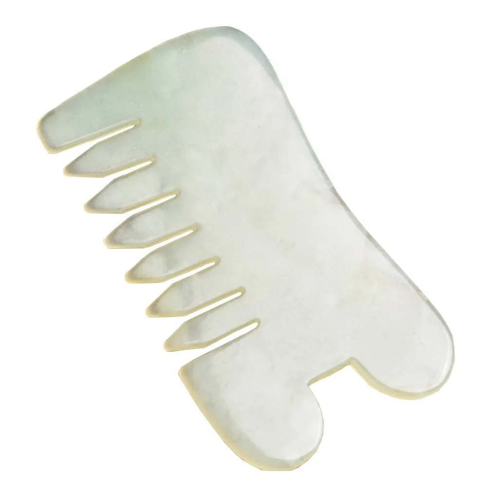 

High quality Guasha Jade Gua Sha Massage Tools Natural Jade Guasha Board for Anti-wrinkle Small Size Easy Carry Safe Healthy Use