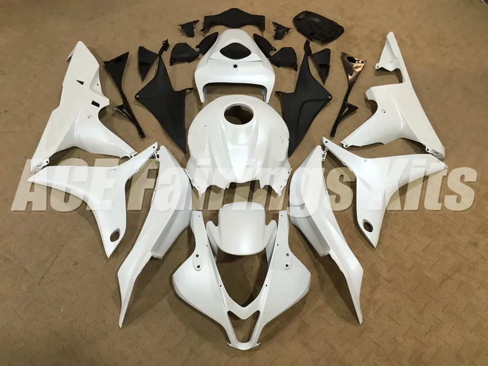 

New Injection mold motorcycle Full Fairing kit Fit For Honda CBR600RR F5 2007 2008 07 08 600RR 600 ABS fairings all white