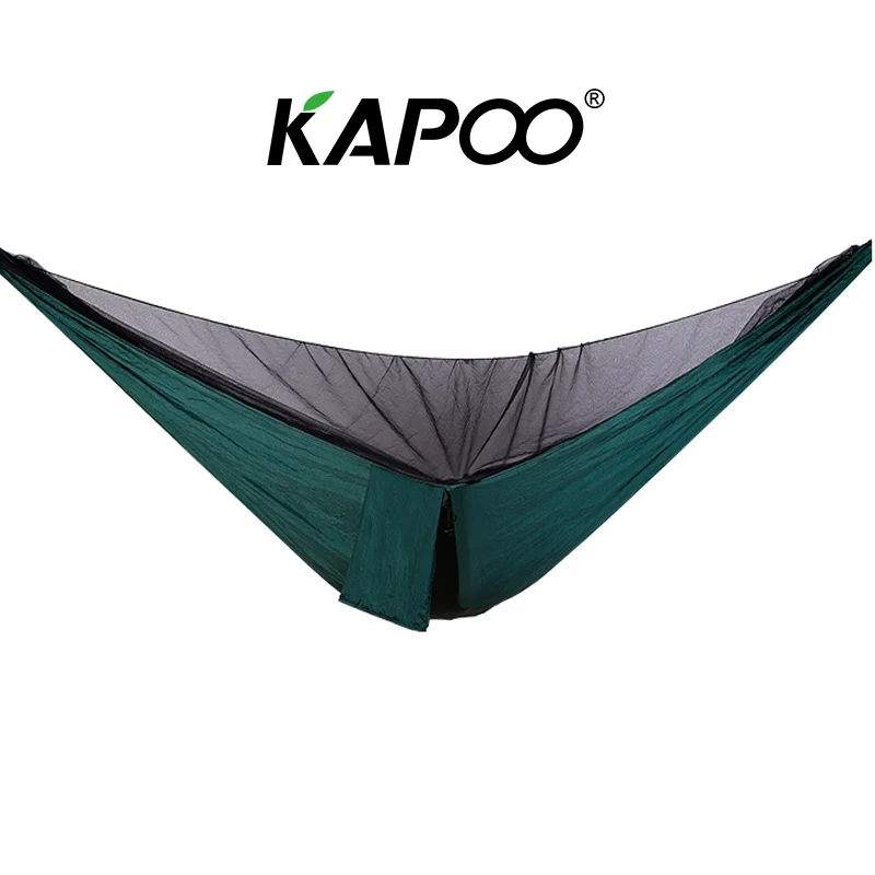 

Portable single outdoor hammock leisure mosquito net hammock outdoor furniture picnic mat camping hammock soft and comfortable