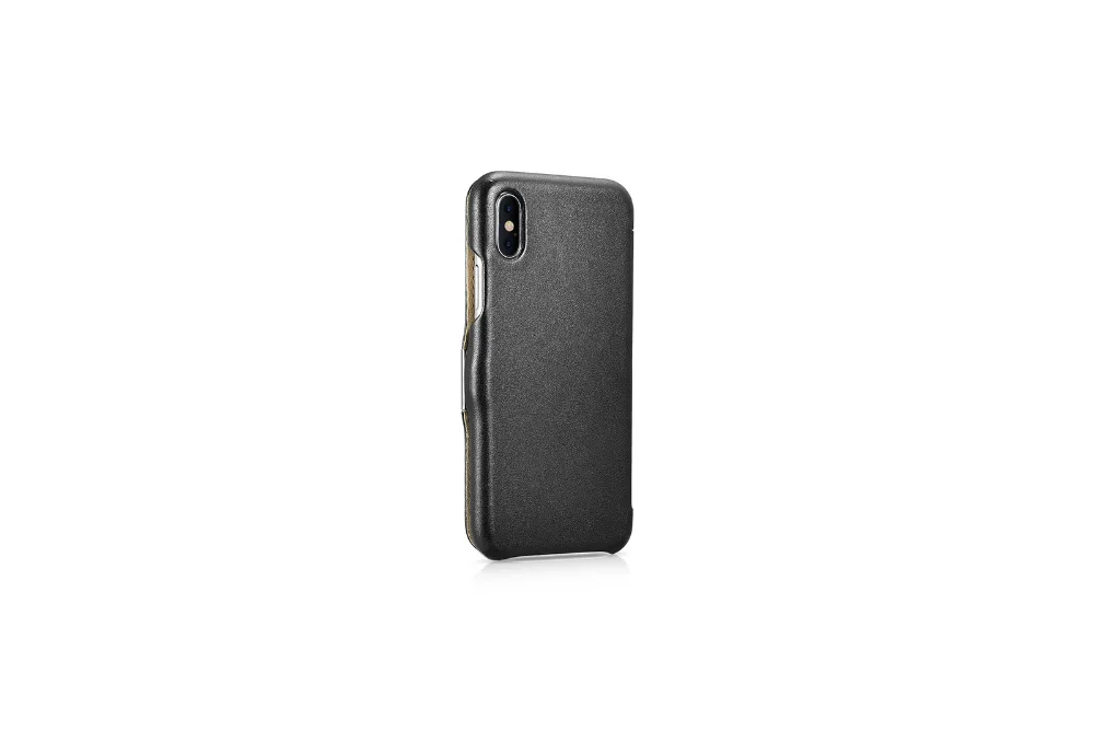 Icarer Luxury исправлены зерно кожа флип Side-Open чехол Красочные Дизайн для iPhone х кожаный флип чехол для iPhoneXs