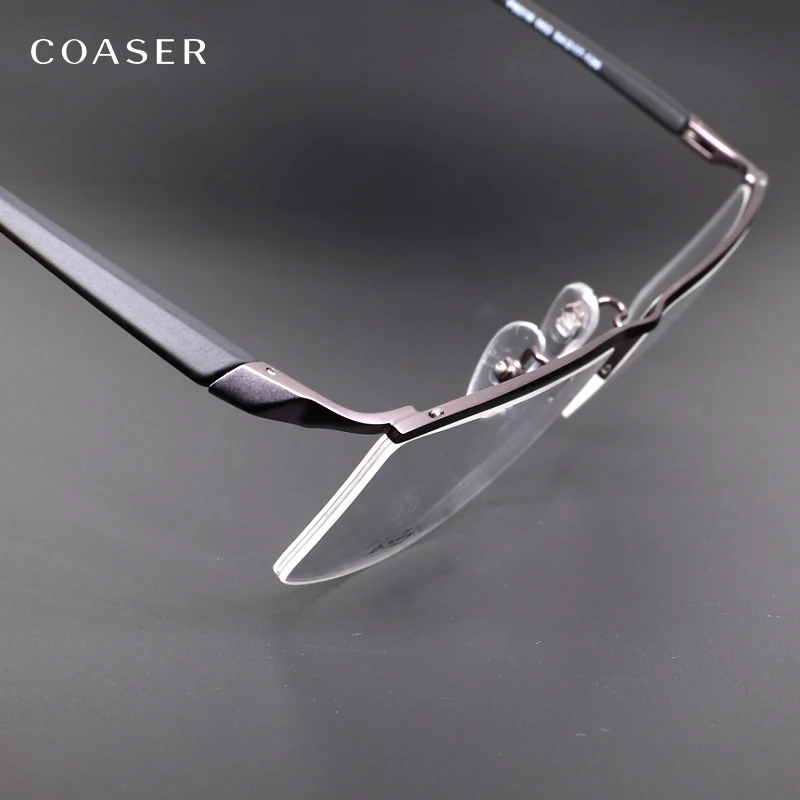 

COASER Eyewear Frame Men Computer Clear GlassesOptical Prescription Gafas Designer Eyeglasses Myopia Reading Hipster Spectacles