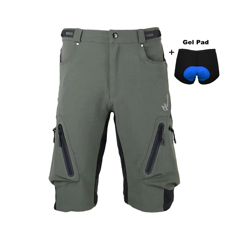 

Breathable Cycling Shorts MTB Downhill Shorts Pants Mountain Bike Bicycle Shorts Quick Dry Trouser With Pads