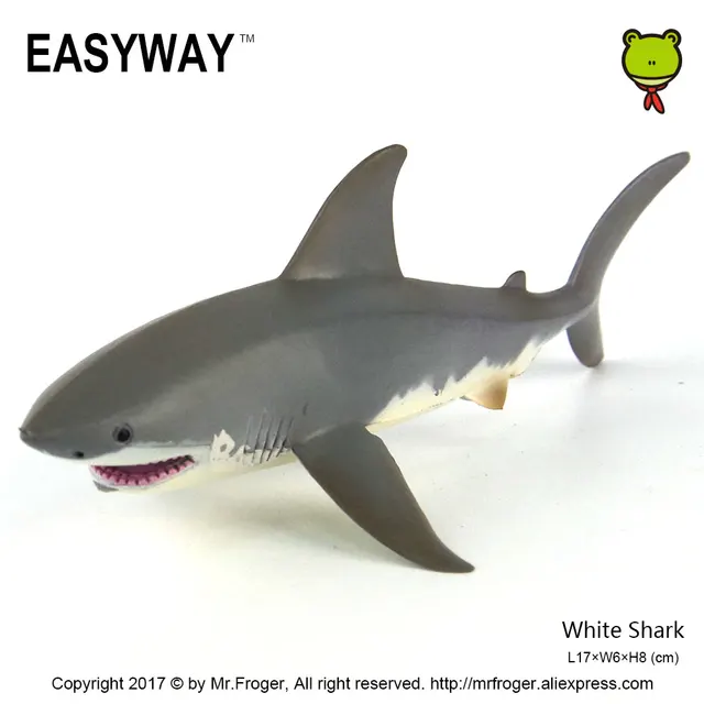 shark figurines plastic