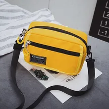 HTNBO Женская Холщовая Сумка в гонконгском стиле Харадзюку, небольшая сумка контрастного цвета, корейский стиль, модная повседневная сумка-мессенджер# F