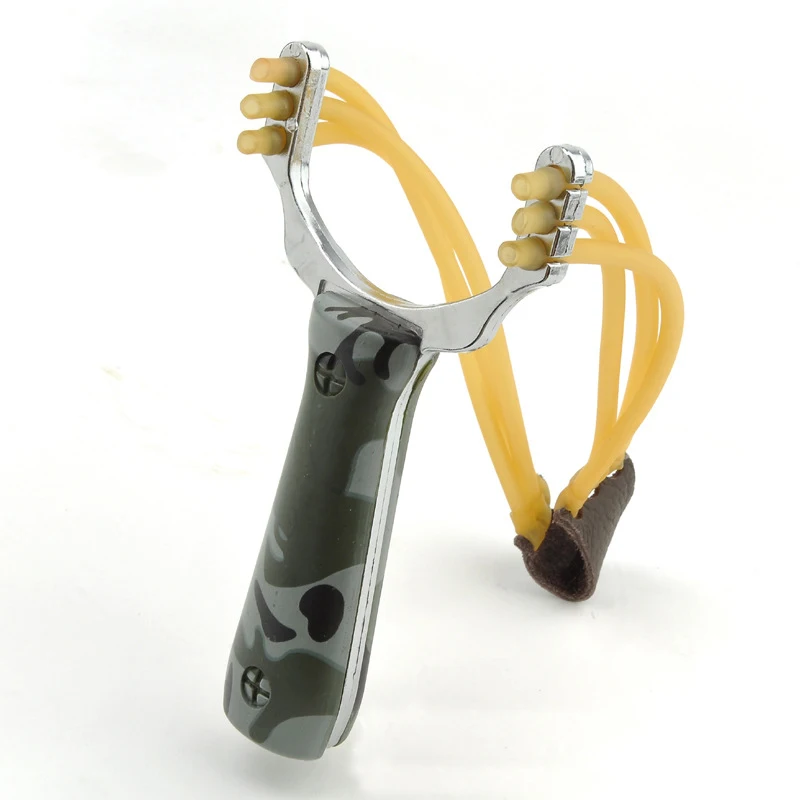 

Powerful Sling Shot Strong Pull Slingshot Camouflage Bow Catapult Outdoor Hunting Slingshot Hunting Bow Accessorie GYH
