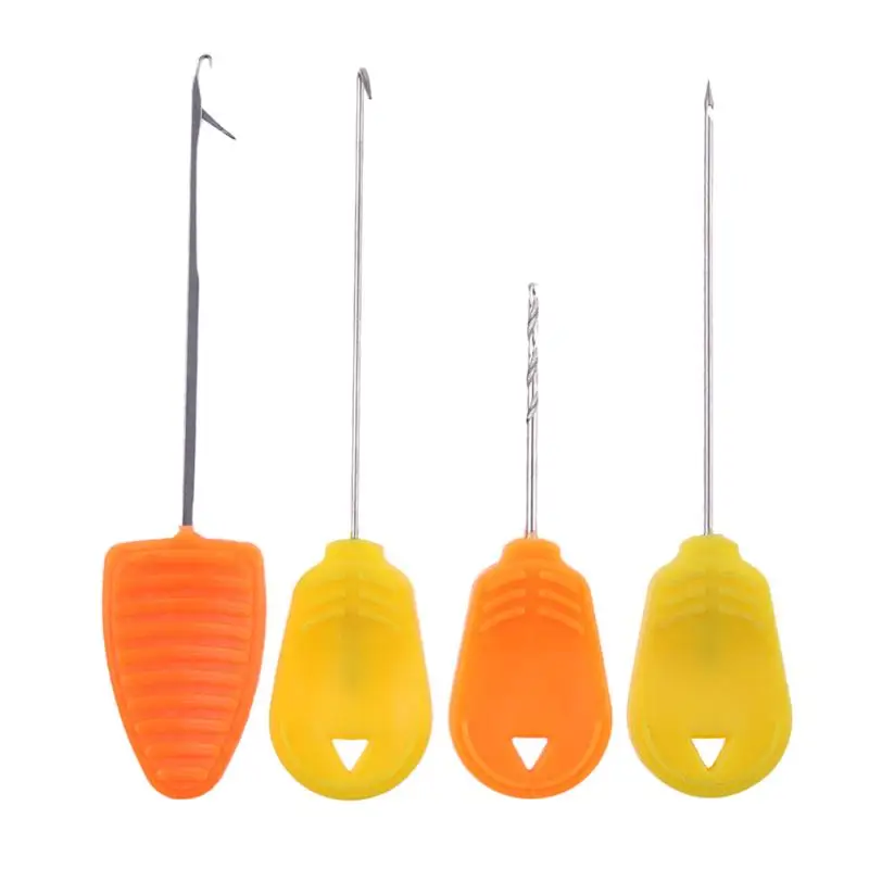

4pcs Carp rig making tools Carp fishing splicing needles boilie drill carp tools accessories for carp fishing