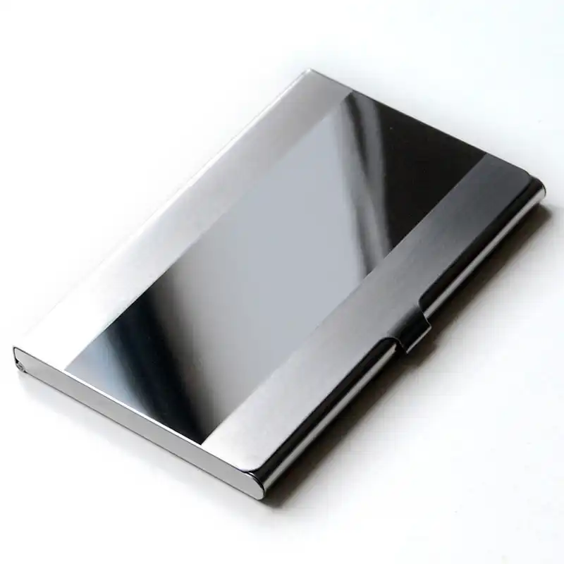 silver aluminium case