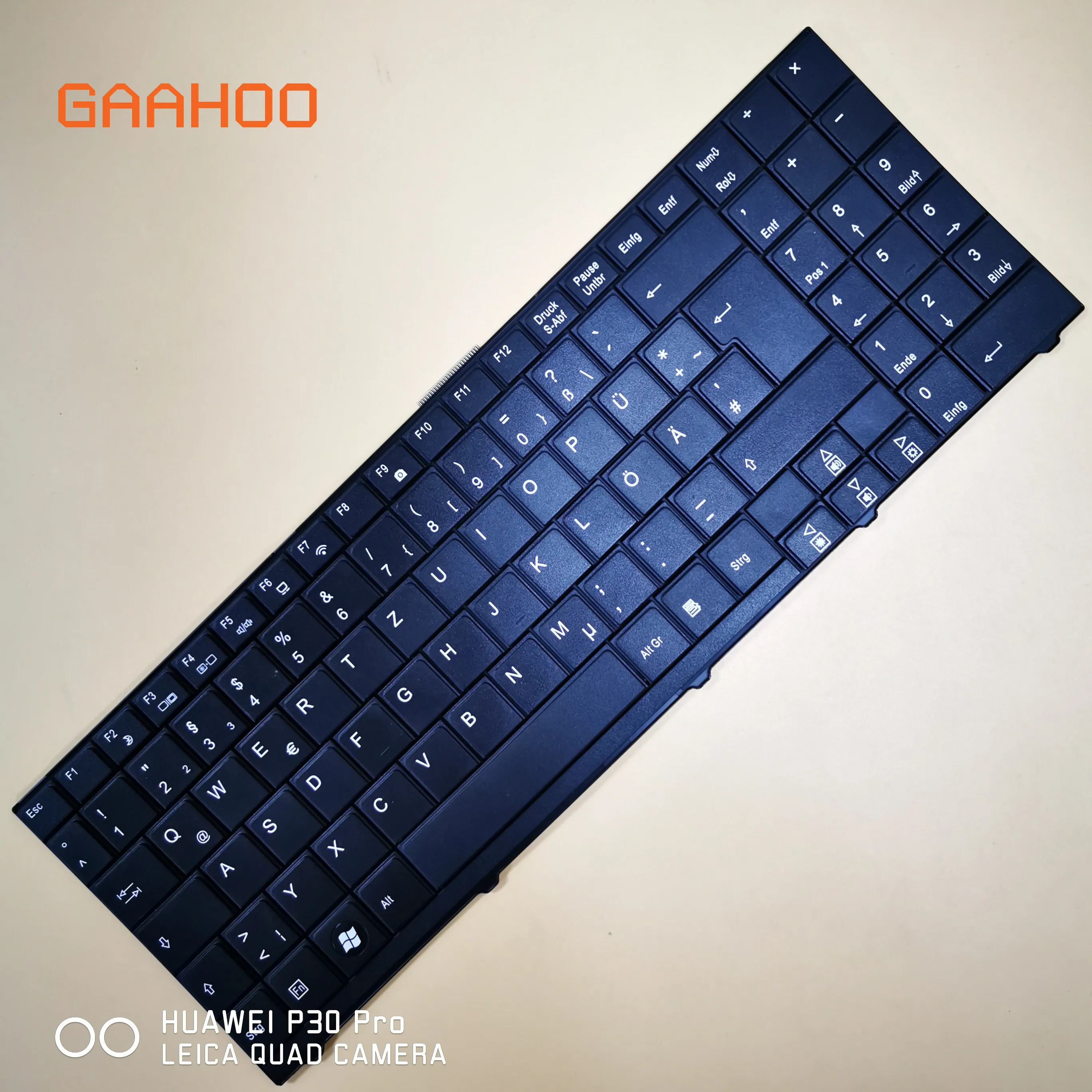 

GERMAN GE GR LAPTOP keyboard for MEDION AKOYA P6610 P6620 E6212 MP-09A96DN-442 LAPTOP BLACK