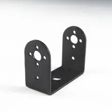 Короткие U Тип Servo Кронштейн для Стандартный сервопривода рулевого кронштейн для DIY гуманоид рука робота роботизированной часть аксессуар на Arduino игрушка