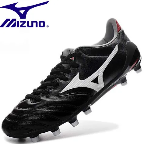 ميزونو NEO II TF Morelia Neo KL مزيج الرجبي الأحذية الكبار المغنية أسود/السلامة رياضية حذاء رجالي الاثقال الأحذية حجم 39-45