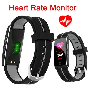 

Hear Rate Smart Bracelet Blood Pressure Monitor Smartwatch Color Screen Women Men Steps Count Sports Smartband for friends gifts