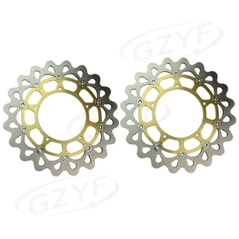 

Motorcycle Front Brake Disc Rotors for Yamaha FZ1 / FZ1 FAZER / FZ1 FAZER ABS / YZF R1/ R1M / V MAX Vmax Gold 2PCS