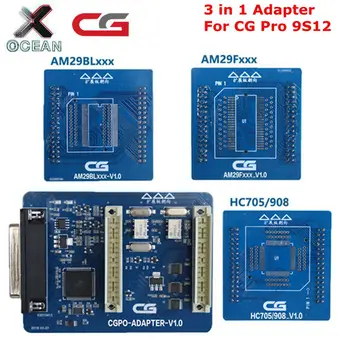 

Newest HC705/908 Adapter + AM29FXXX Adapter + AM29Blxxx Adapter 3 in 1 for CG PRO 9S12 Programmer+++3 in 1 Adapter