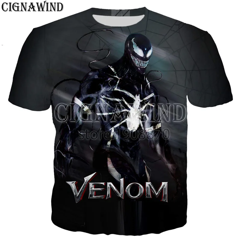 New arrive popular marvel movie venom t shirt men women 3D print fashion short sleeve tshirt streetwear casual summer tops HTB1WiY.XhjaK1RjSZKzq6xVwXXaj - New arrive popular marvel movie venom t shirt men women 3D print fashion short sleeve tshirt streetwear casual summer tops