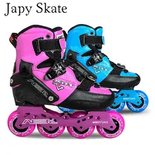 Японские коньки, оригинальные SEBA TRIX-J, для детей, роликовые коньки, Fiberglasses, детские роликовые коньки, скольжение Слалом, Patines