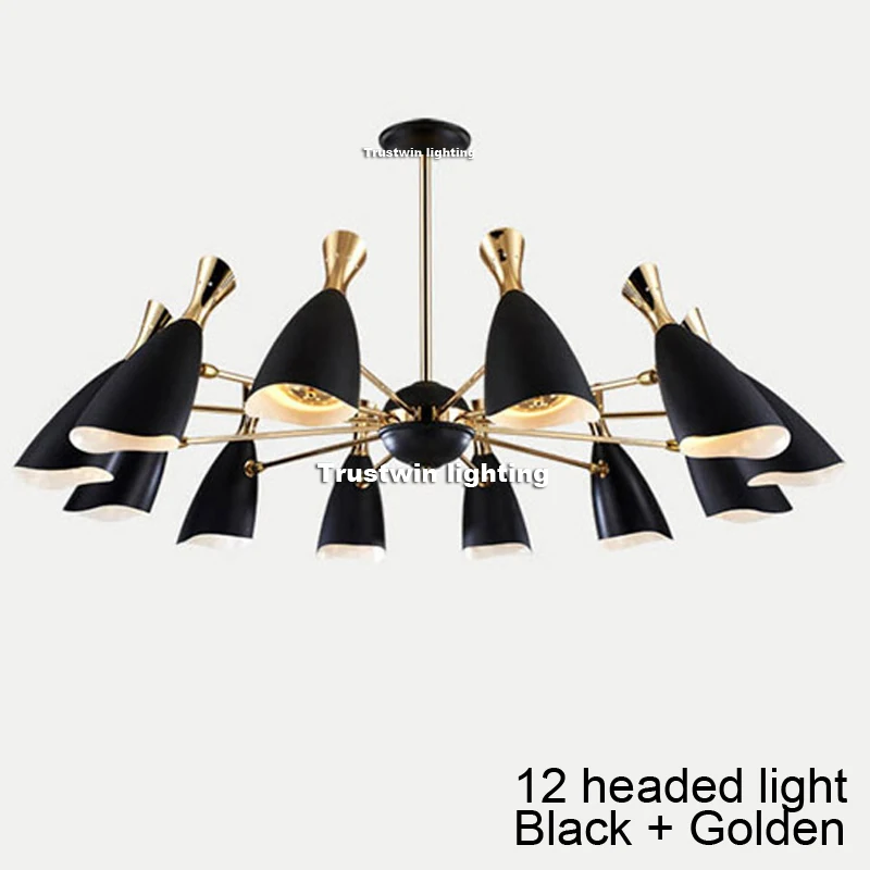 12 headed light black golden2