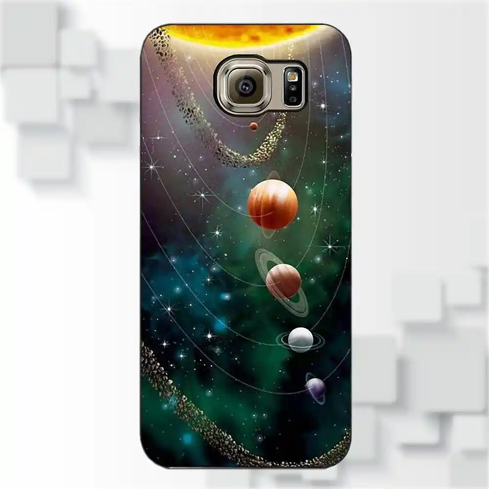 omdnwd starry sky black anti falling tpu phone cover case capa