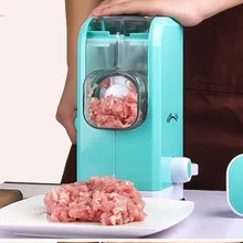 Ручной смеситель лезвие из нержавеющей стали высокое качество многофункциональная Мясорубка роторная машина кухонная мясорубка 002