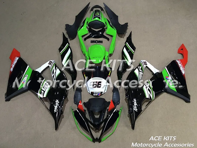 Новинка из АБС-пластика для мотоцикла обтекатель для kawasaki Ninja ZX6R 636 2013 впрыска bodywor любого цвета, подходят к любому у ACE № 40