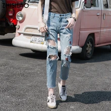 Zisilao, рваные женские джинсы, женские джинсовые штаны, строгие штаны, женские уличные брюки с дырками, Kpop, повседневные штаны, сексуальные джинсы, крутые