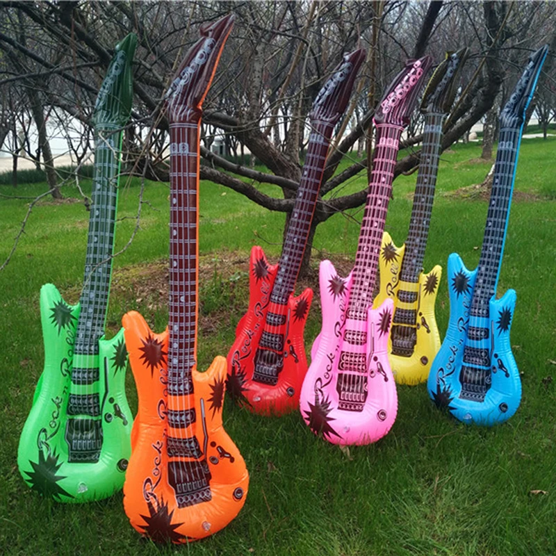 نفخ الغيتار الشاطئ بركة تعويم السباحة الدائري للأطفال و الكبار المياه اللعب المحمولة الصيف الرياضات المائية الاكسسوارات 2018