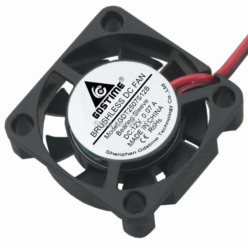 25mm fan 12v 3