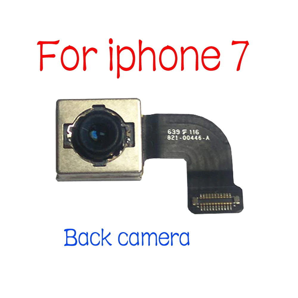 Тесты Best рабочих большой задний Назад основной камера модуль для iPhone 7 г(4,7 дюймов) мобильного телефона детали гибкого кабеля