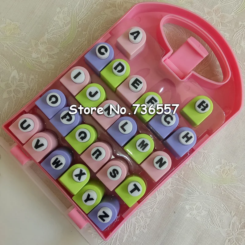 26 English Letter Alphabet Craft Hole Punch Set Scrapbook Handmade Punchers Paper Cutter Free Shipping Hole Punch Puncher Papercraft Hole Punch Aliexpress
