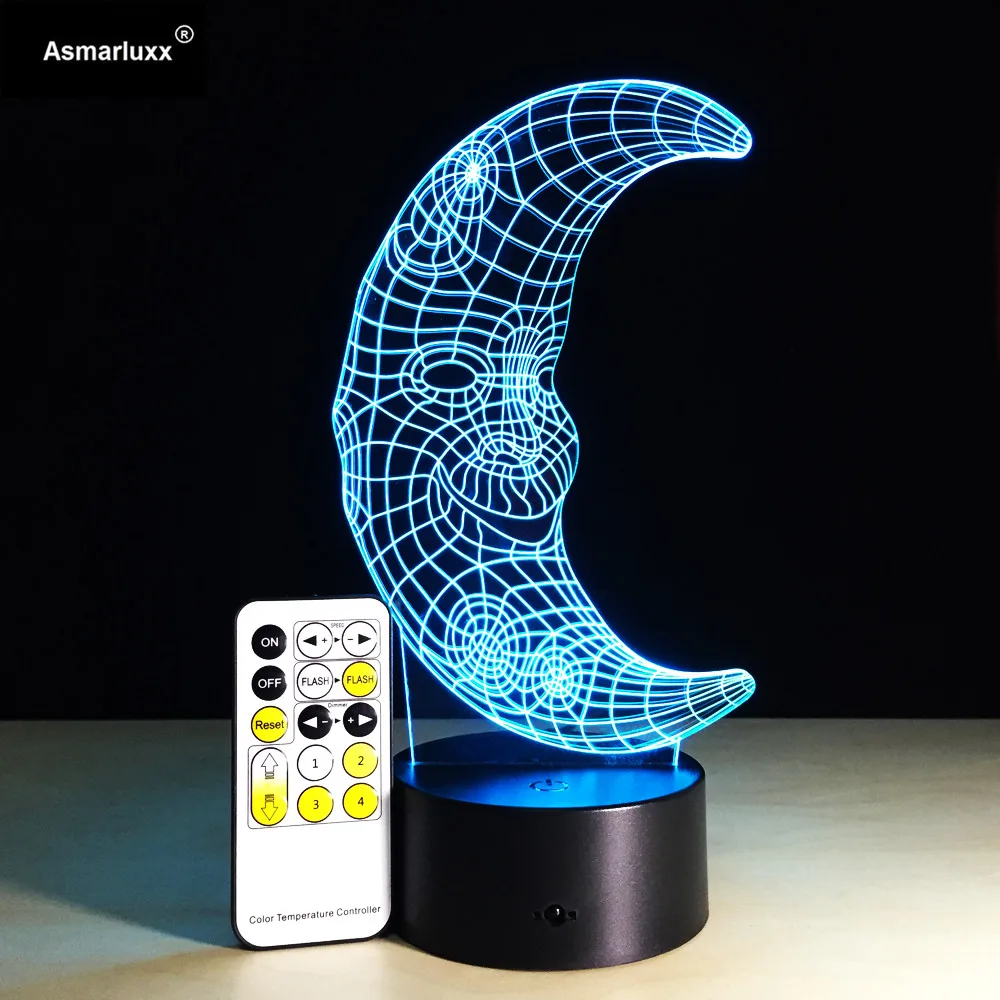 Asmarluxx 3D Night Lamp01338