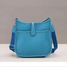 Genuine Leather Women Bucket Messenger Bag Cow Real Leather Shoulder Bags for Ladies Handbag Bolsa Feminina Small Purse Fashion women genuine real cow leather handbag doctor saddle bag fashion purse shoulder satchel designer daily work lady free shipping