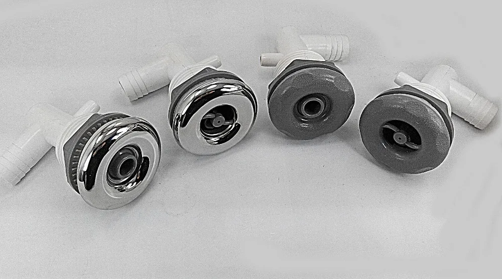 2 inch swivel rotal hot tub jet, both plastic and stainless steel spa