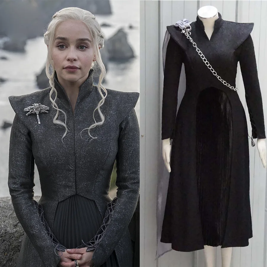 Game of Thrones Season 7 Daenerys Targaryen Cosplay Costume