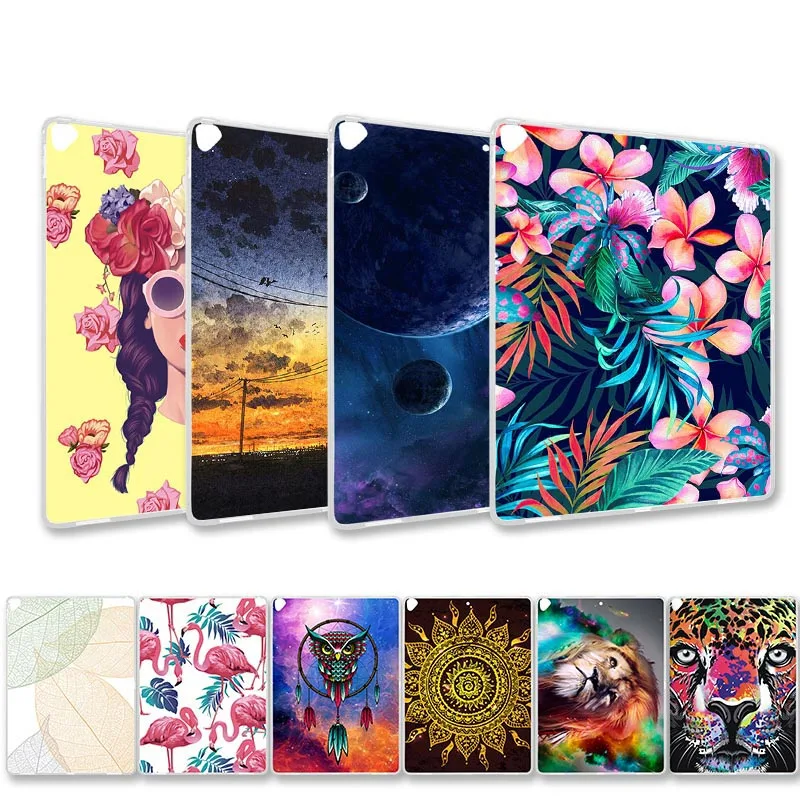 

Tablet Cases For Apple iPadPro 10.5 2018 Case Silicon Back Cover For iPadPro 12.9 2017 9.7 8 6 2016 iPad6 mini 4 Soft TPU Bags