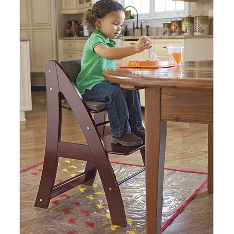 Детское кресло для еды с регулировкой по высоте|baby eating chair|height adjustablechair wood |