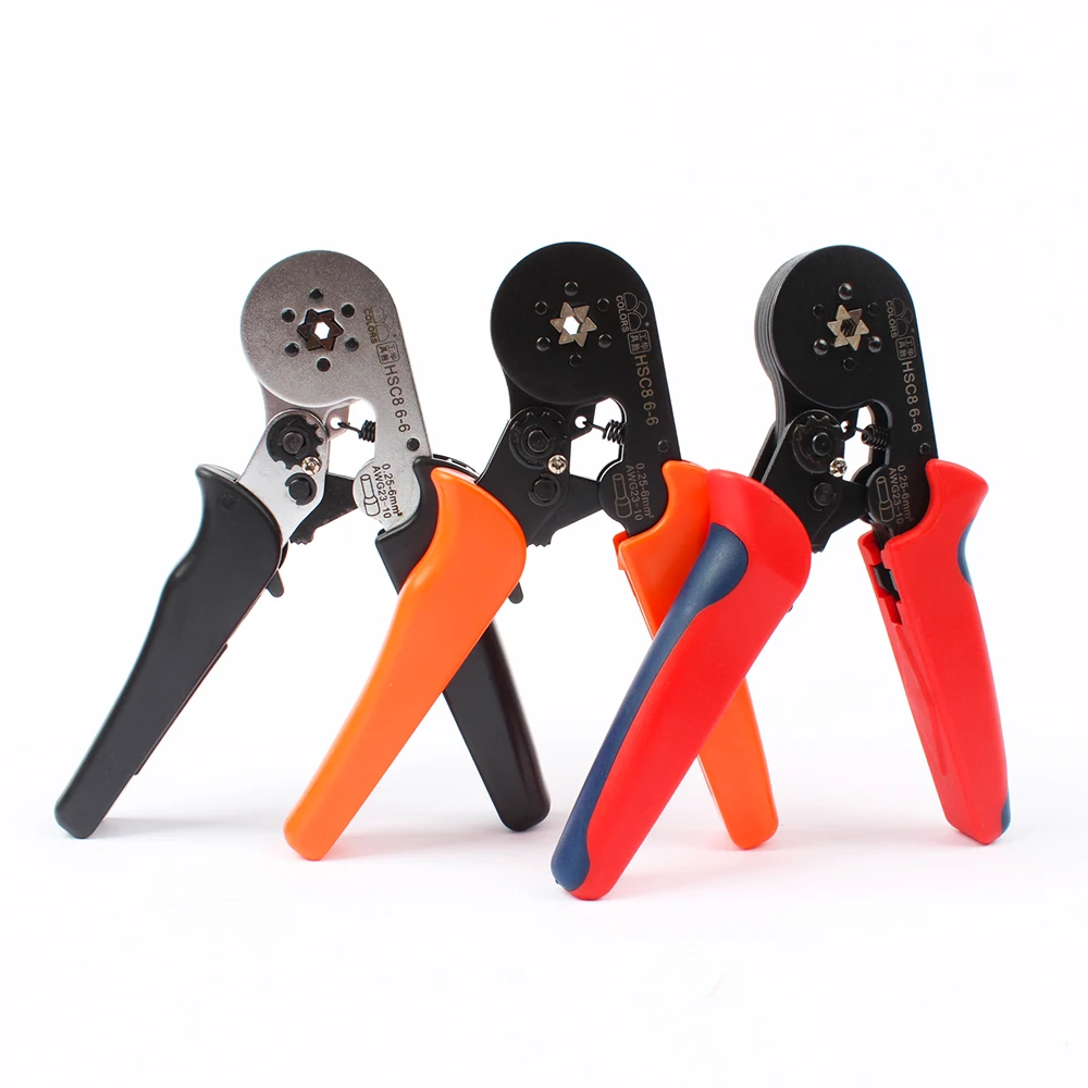 Pince à Sertir Multifonction 0.2-6.0mm – Outil Pro Durable, 5 Ans Garantie
