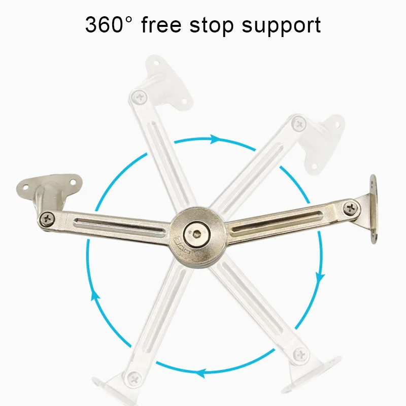 

Door Folding Support Rod Zinc Alloy Supporting Rod for Kitchen Door Cabinet ALI88