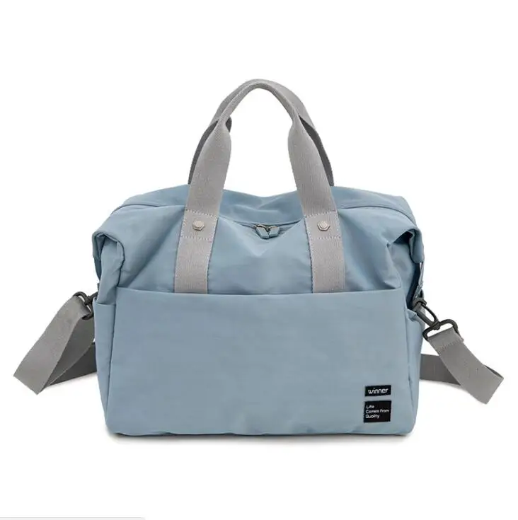 Большая Вместительная дорожная сумка для женщин, сумка для багажа, нейлоновые портативные складные сумки, сумка-тоут, женские сумки для выходных, W-A18-70